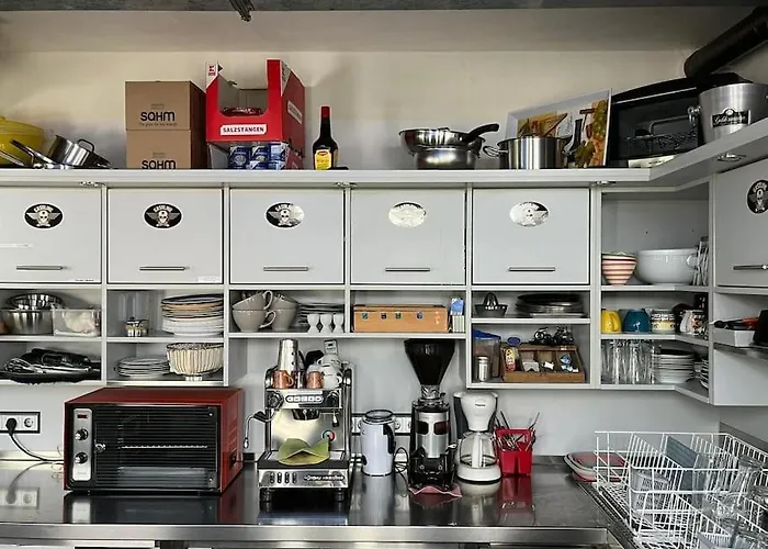 아파트 Musikbuehne Flieger - Konzept - Loften In Einer Kneipe